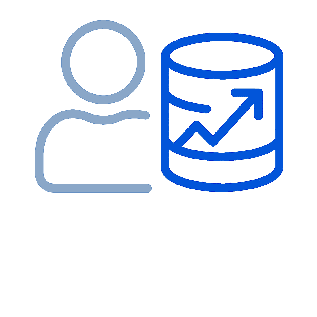 Efficient Data Tracking Icon